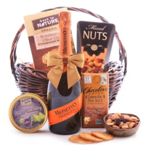 SWEET AND SAVORY PROSECCO BASKET